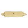 Bella A1454-PB Backplate Traditional 4-1/4-in in Polished Brass