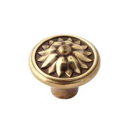 Fiore A1471-PA Knob Traditional 1-1/4-in in Polished Antique