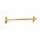 Ribbon & Reed A8520-18-PB Towel Bar Traditional in Polished Brass
