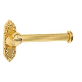 Ribbon & Reed A8566L-PB Tissue Holder Traditional 6-3/16-in in Polished Brass