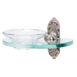 Soap Dish Traditional 6-3/4-in in Satin Nickel