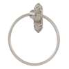 Ribbon & Reed A8540-SN Towel Ring Traditional 7-in in Satin Nickel