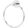 Contemporary I A8340-PC Modern Towel Ring 6-in in Polished Chrome