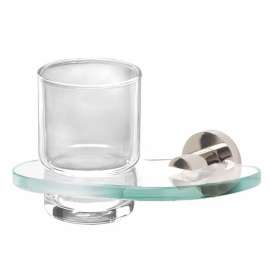 Contemporary I A8370-PC Modern Tumbler Holder 6-3/4-in in Polished Chrome