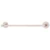 Contemporary I A8320-18-PN Modern Towel Bar in Polished Nickel