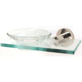 Contemporary I A8330-PN Modern Soap Dish 6-3/4-in in Polished Nickel