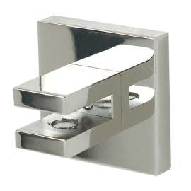 Modern Shelf Brackets 2-in in Polished Chrome