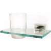 Modern Tumbler Holder 6-3/4-in in Polished Chrome