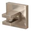 Modern Shelf Brackets 2-in in Satin Nickel