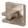 Modern Shelf Brackets 2-in in Satin Nickel