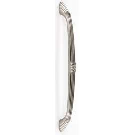Appliance Pull Traditional Antique Pewter in Satin Nickel