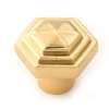 Geometric A1535-PB Knob Transitional 1-1/4-in in Polished Brass