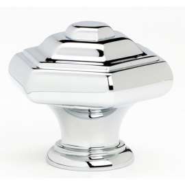 Geometric A1530-PC Knob Transitional 1-1/4-in in Polished Chrome
