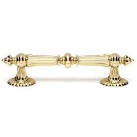 Ornate A7529-PB Pull Traditional in Polished Brass