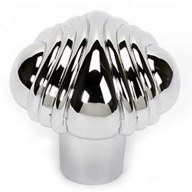Venetian A1501-PC Knob Traditional 1-1/4-in in Polished Chrome
