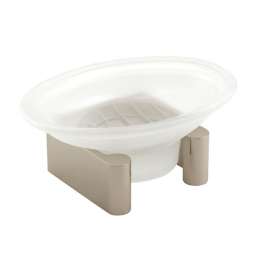 Soap Dish Transitional 2-3/4-in in Polished Nickel