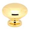 A1135-PB Knob Traditional 1-1/2-in in Polished Brass