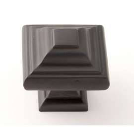 Geometric A1525-BRZ Knob Transitional 1-1/4-in in Bronze