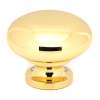 A1136-PB Knob Traditional 1-3/4-in in Polished Brass