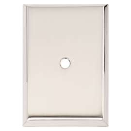 Escutcheon Backplate Escutcheons 1-7/8-in in Polished Nickel