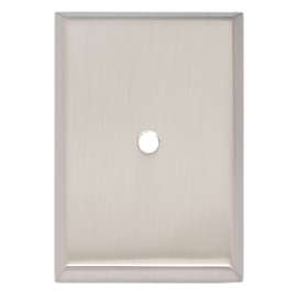 Escutcheon Backplate Escutcheons 1-7/8-in in Satin Nickel