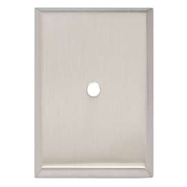 Escutcheon Backplate Escutcheons 2-1/4-in in Satin Nickel