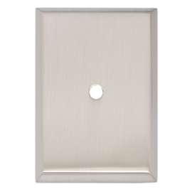 Escutcheon Backplate Escutcheons 2-5/8-in in Satin Nickel