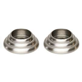 Rosettes 7/8-in in Satin Nickel