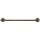 Bath Rustic Towel Bar in Rust Bronze