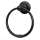 Bath Rustic Towel Ring 6-in in Dark Bronze