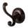 Bath Robe Hook Rustic in Dark Bronze