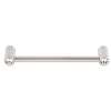 Contemporary Crystal C715-6-SN Crystal Pull Modern in Satin Nickel