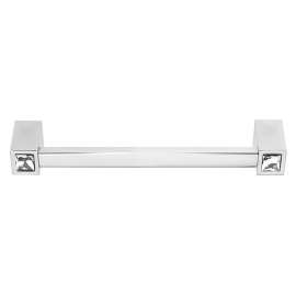 C718-6 Contemporary Crystal Crystal Pull Modern