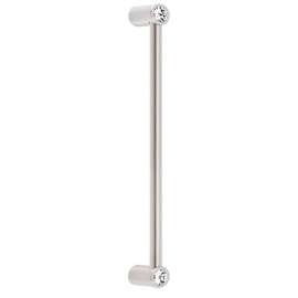 Contemporary Crystal CD715-8-SN Appliance Pull Modern in Satin Nickel