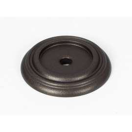 Charlie's Collection A616-14-CHBRZ Backplate Transitional 1-1/4-in in Chocolate Bronze