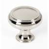 Charlie's Collection A626-38-PN Knob Transitional 1-1/2-in in Polished Nickel
