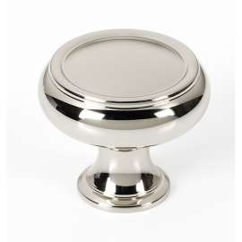 Charlie's Collection A626-38-PN Knob Transitional 1-1/2-in in Polished Nickel