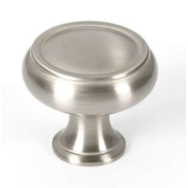 Charlie's Collection A626-38-SN Knob Transitional 1-1/2-in in Satin Nickel