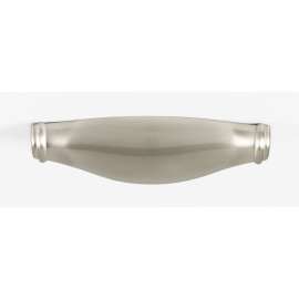 Charlie's Collection A626-4-SN Cup Pull Transitional in Satin Nickel