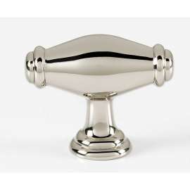 Knob Transitional 1-3/4-in in Polished Nickel