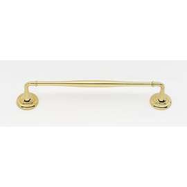 Charlie's Collection A6720-12-PB Towel Bar Transitional in Polished Brass