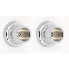 Shower Rod Brackets Transitional 2-in in Polished Chrome