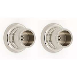 Shower Rod Brackets Transitional 2-in in Polished Nickel
