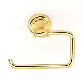 Tissue Holder Transitional 5-1/2-in in Polished Brass