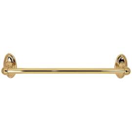 Classic Traditional A8020-12-PB Towel Bar Traditional in Polished Brass