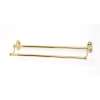 Classic Traditional A8025-24-PB Double Towel Bar Traditional in Polished Brass