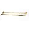 Classic Traditional A8025-30-PB Double Towel Bar Traditional in Polished Brass