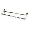 Classic Traditional A8025-30-PC Double Towel Bar Traditional in Polished Chrome