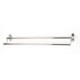 Classic Traditional A8025-30-PN Double Towel Bar Traditional in Polished Nickel