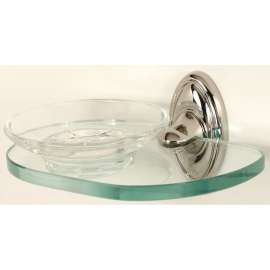 Soap Dish Traditional 6-5/8-in in Polished Nickel